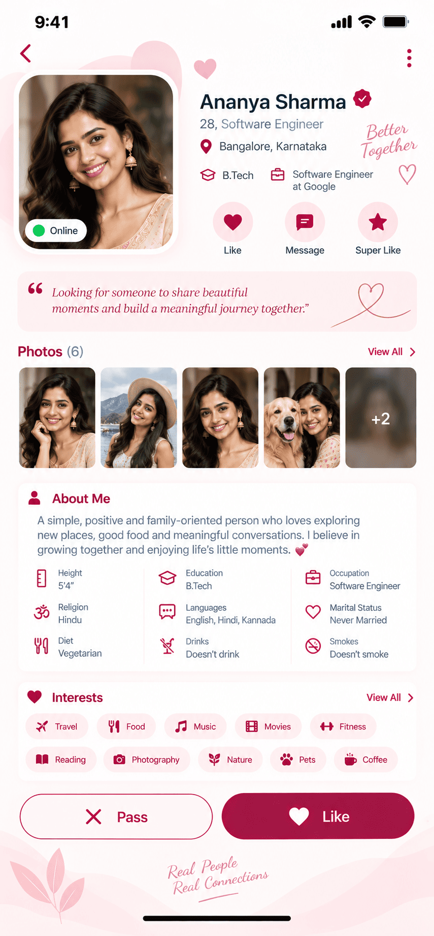 Real-Time 1-on-1 Chat & Messages